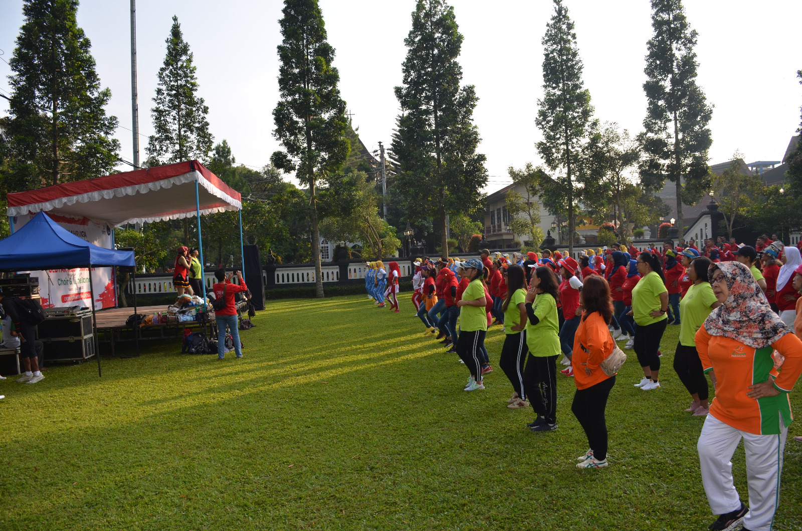 Peringati Hari Kebangkitan Nasional, TNI, Polri dan Forkopimda Salatiga Olahraga Bersama